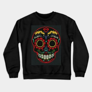 Colored skull Crewneck Sweatshirt